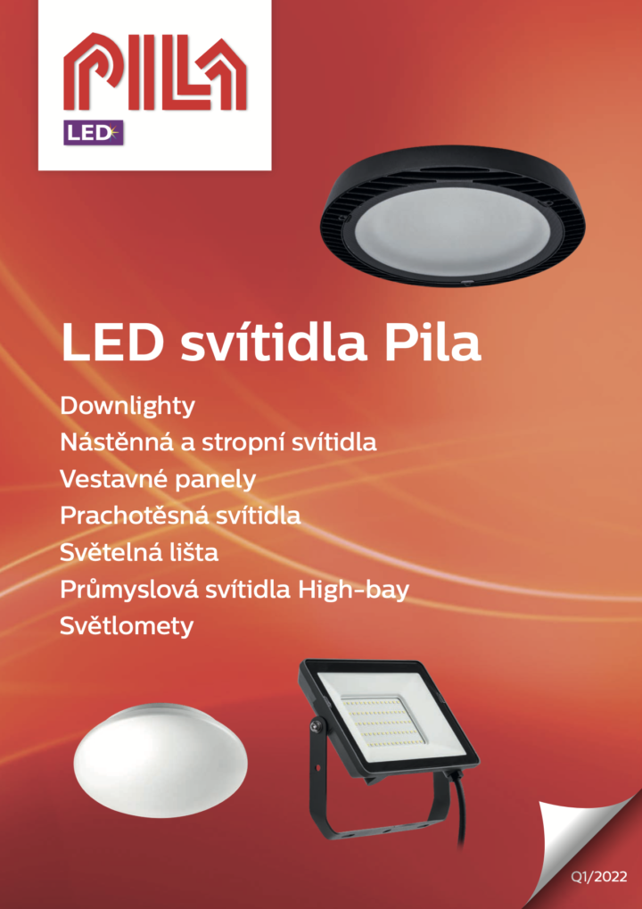 Nový katalog LED svítidel Pila